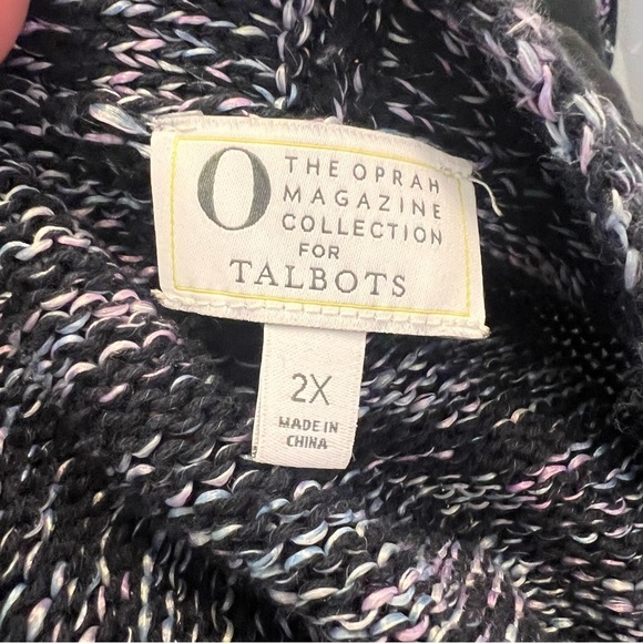 Talbots The Oprah Magazine Collection Knitted Cardigan Sweater 2X - Picture 8 of 10